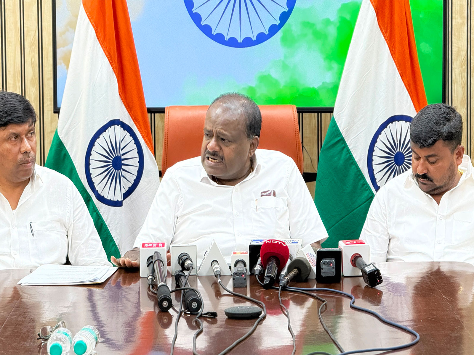 Union Minister HD Kumaraswamy (Photo/ANI)