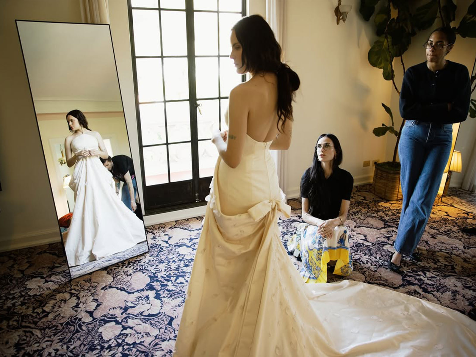 Demi Moore with daughter (Photo/instagram/demimoore)
