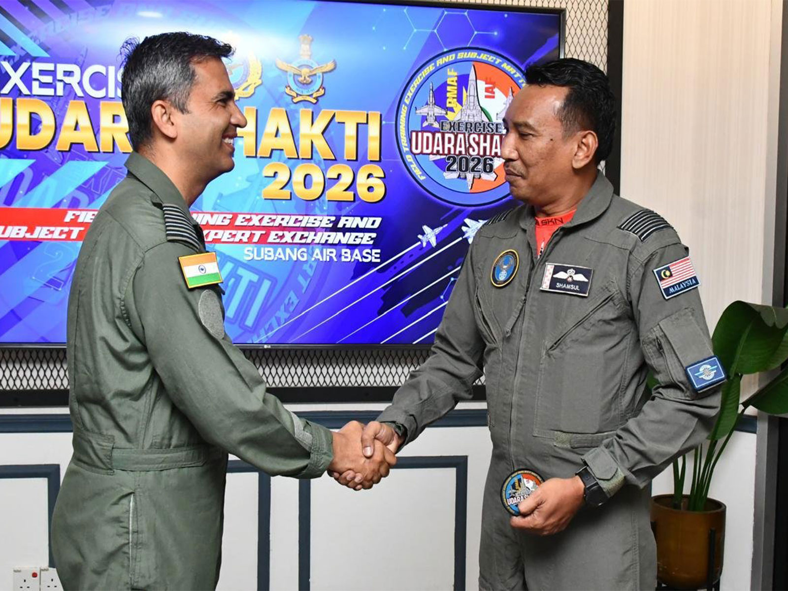 India, Malaysia commence bilateral exercise Udara Shakti 2026 at Subang Air Base (Photo/X/@IAF_MCC)