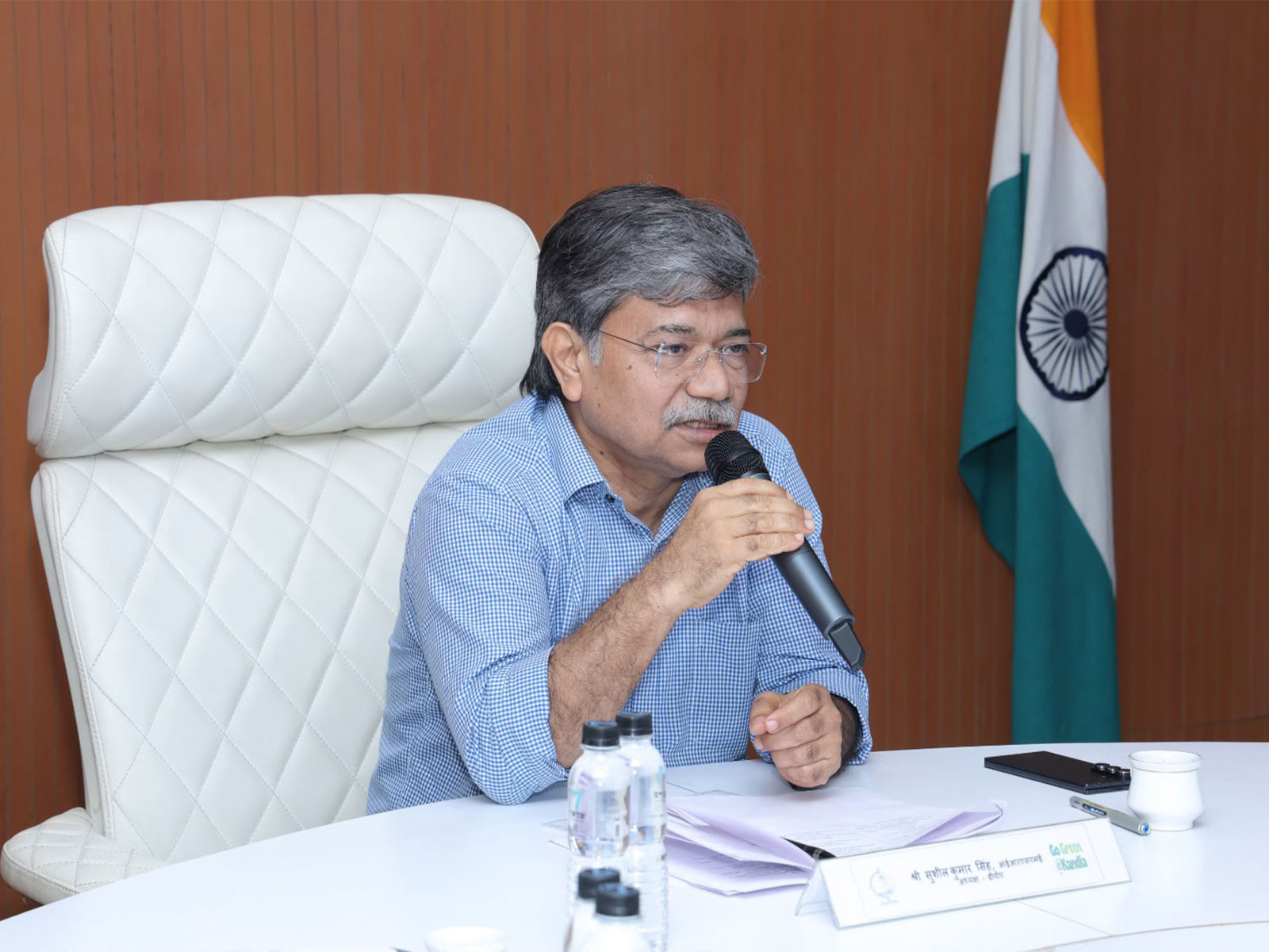 Deendayal Port Authority Chairman Sushil Kumar Singh (Photo: DPA, Kandla)