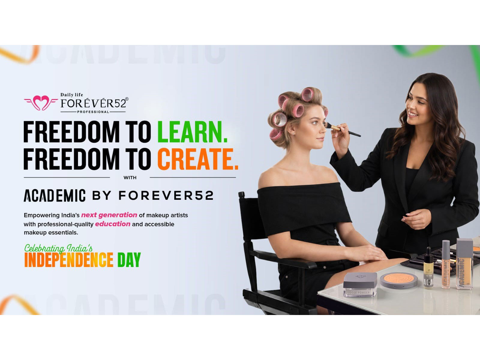 The professional beauty brand announces a 24-hour Flat 30% Off Freedom Sale, making professional makeup essentials more accessible to India's next generation of artists.