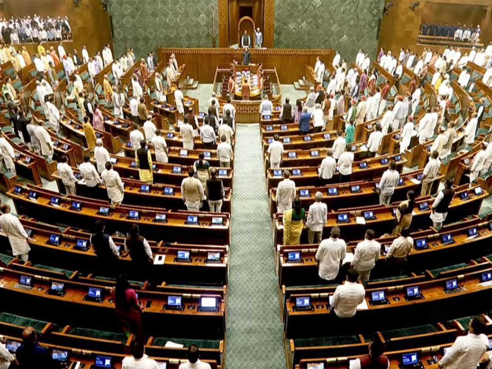 Lok Sabha proceedings (Photo YouTube/Sansad TV)