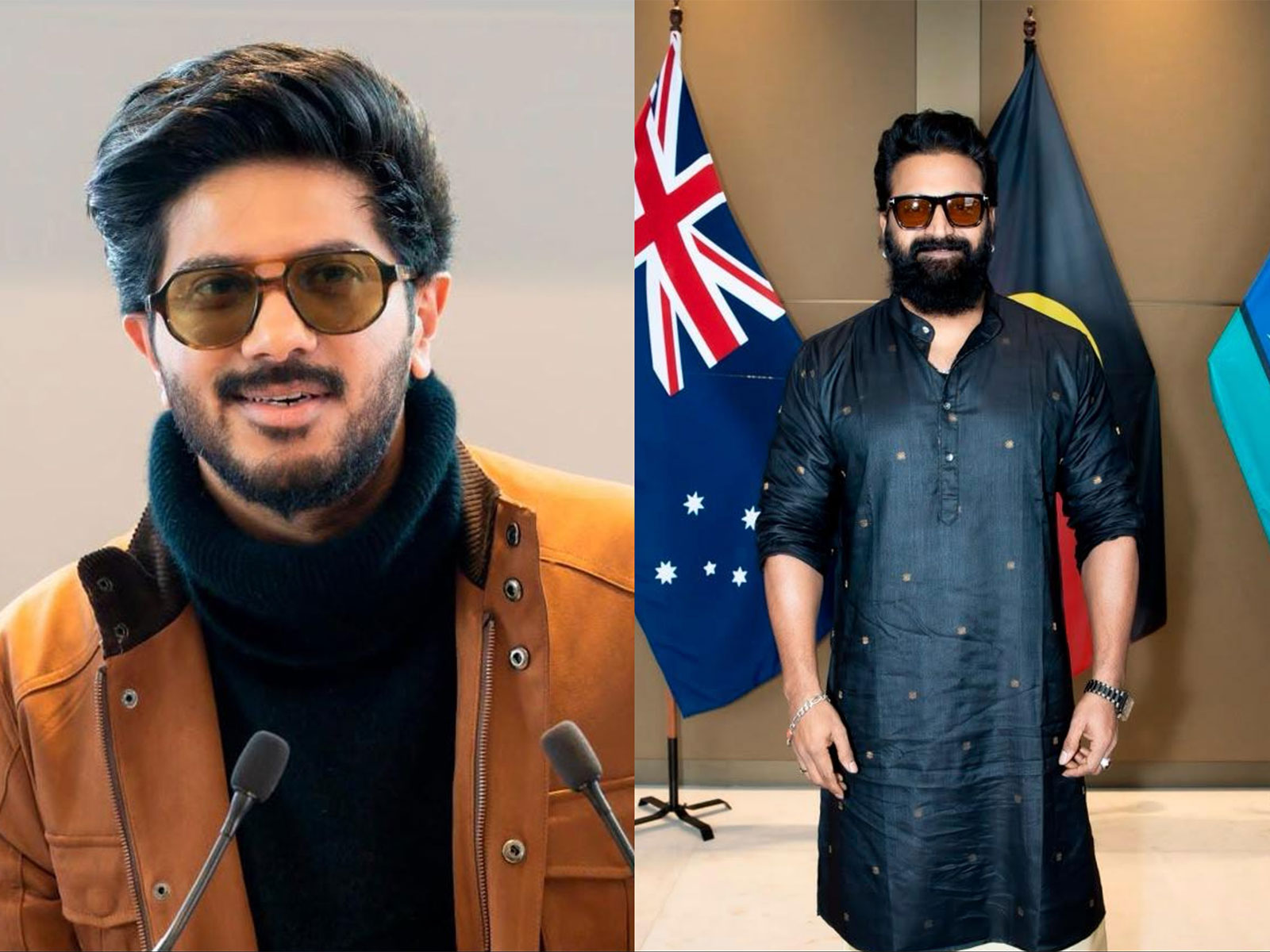 Dulquer Salmaan, Rishab Shetty (Photo/IFFM team)