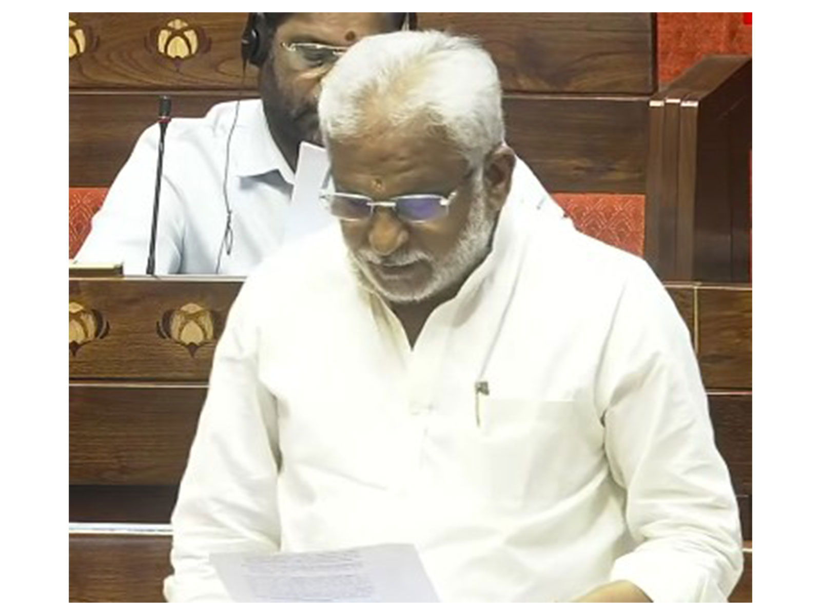 YSRCP Parliamentary Party Leader YV Subba Reddy (Photo/Sansad TV)