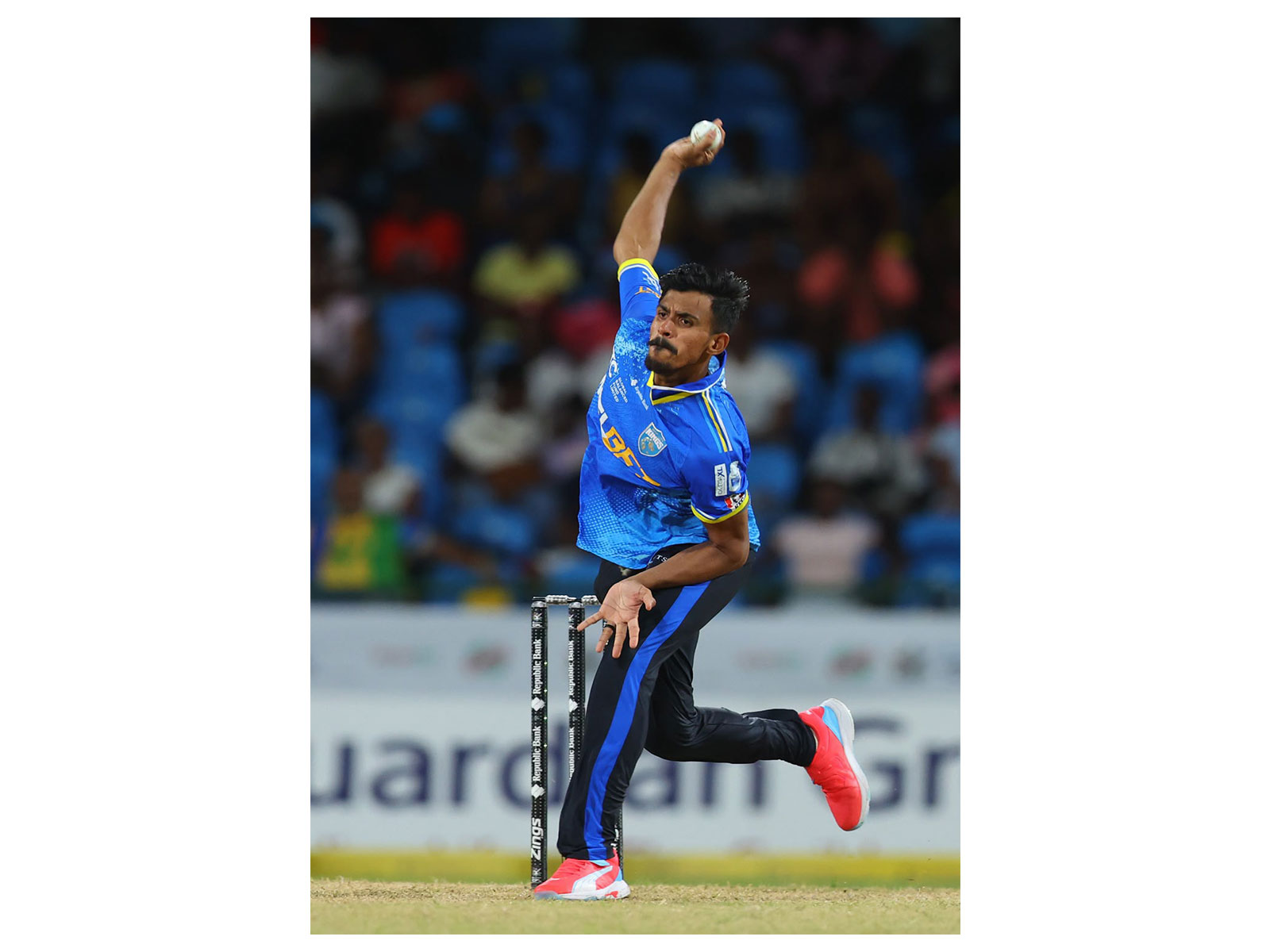 Saint Lucia Kings spinner Maheesh Theekshana. (Photo: Saint Lucia Kings)