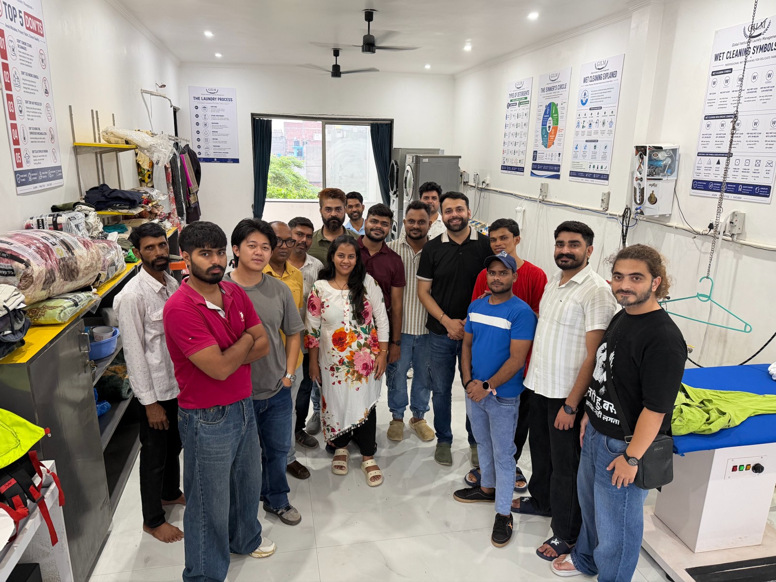 GILM: Laundry Certificate training course in India