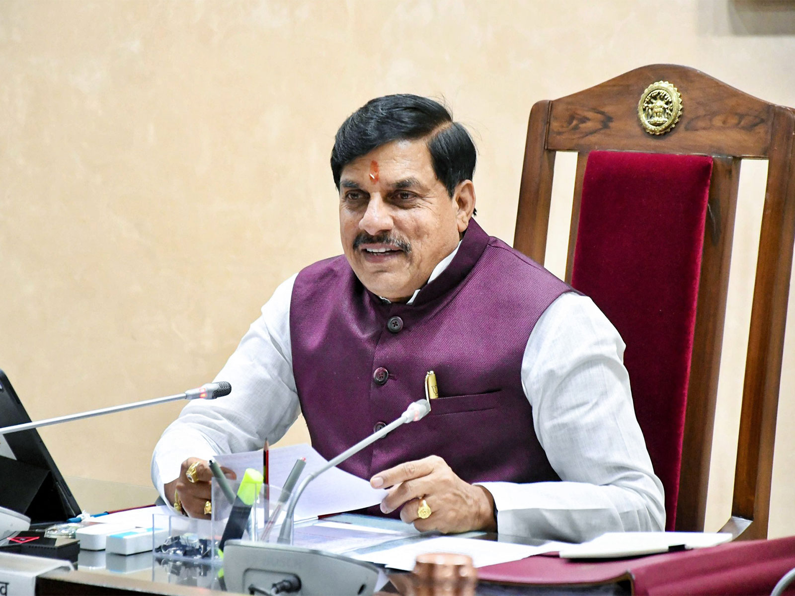 MP CM Mohan Yadav (File Photo / ANI)
