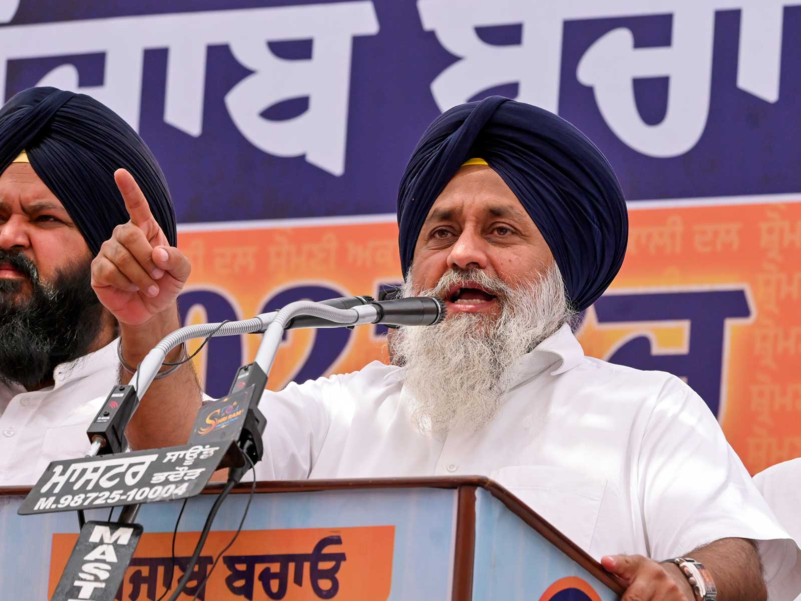 SAD chief Sukhbir Singh Badal (File Photo/ANI)