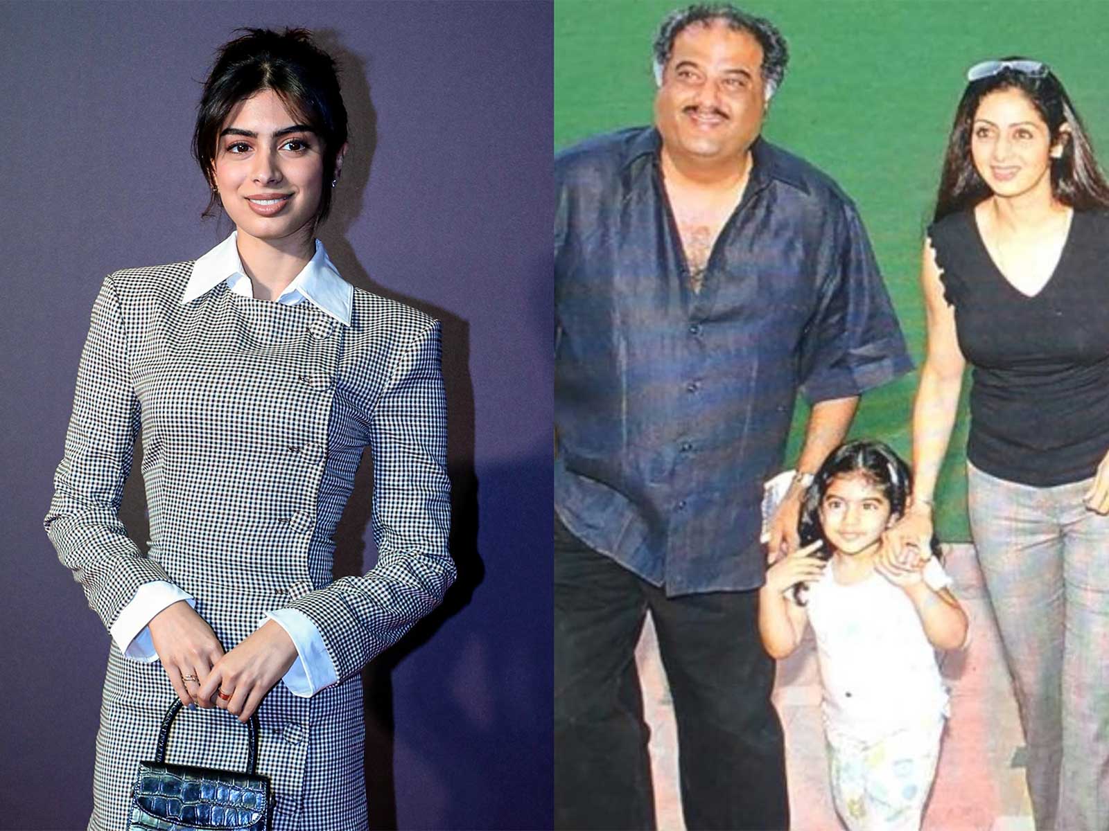 Khushi Kapoor remembers mother Sridevi (Photo/Instagram@khushikapoor/ANI)