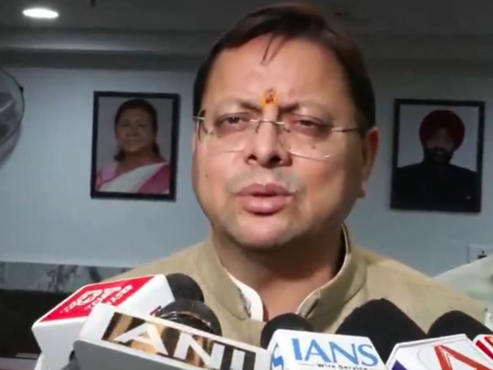Uttarakhand Chief Minister Pushkar Singh Dhami (Photo/ANI)