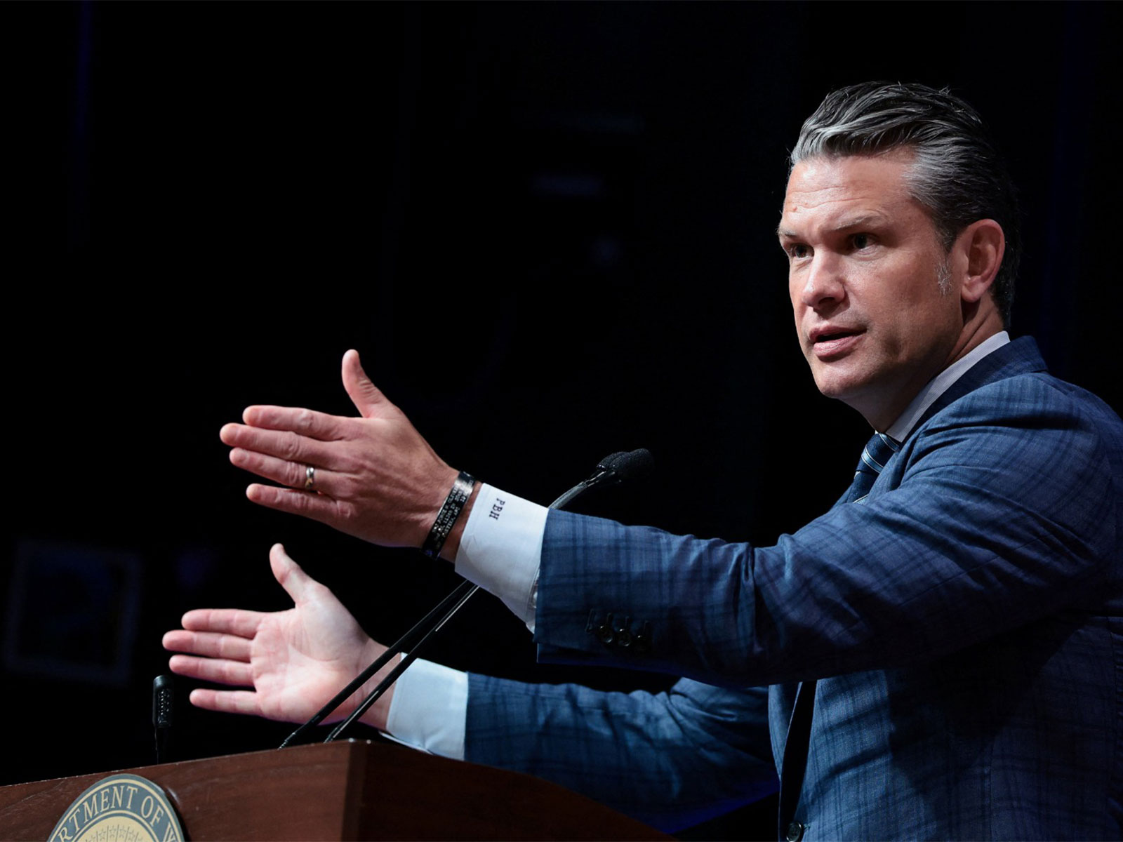 US War Secretary Pete Hegseth (Photo/Reuters)