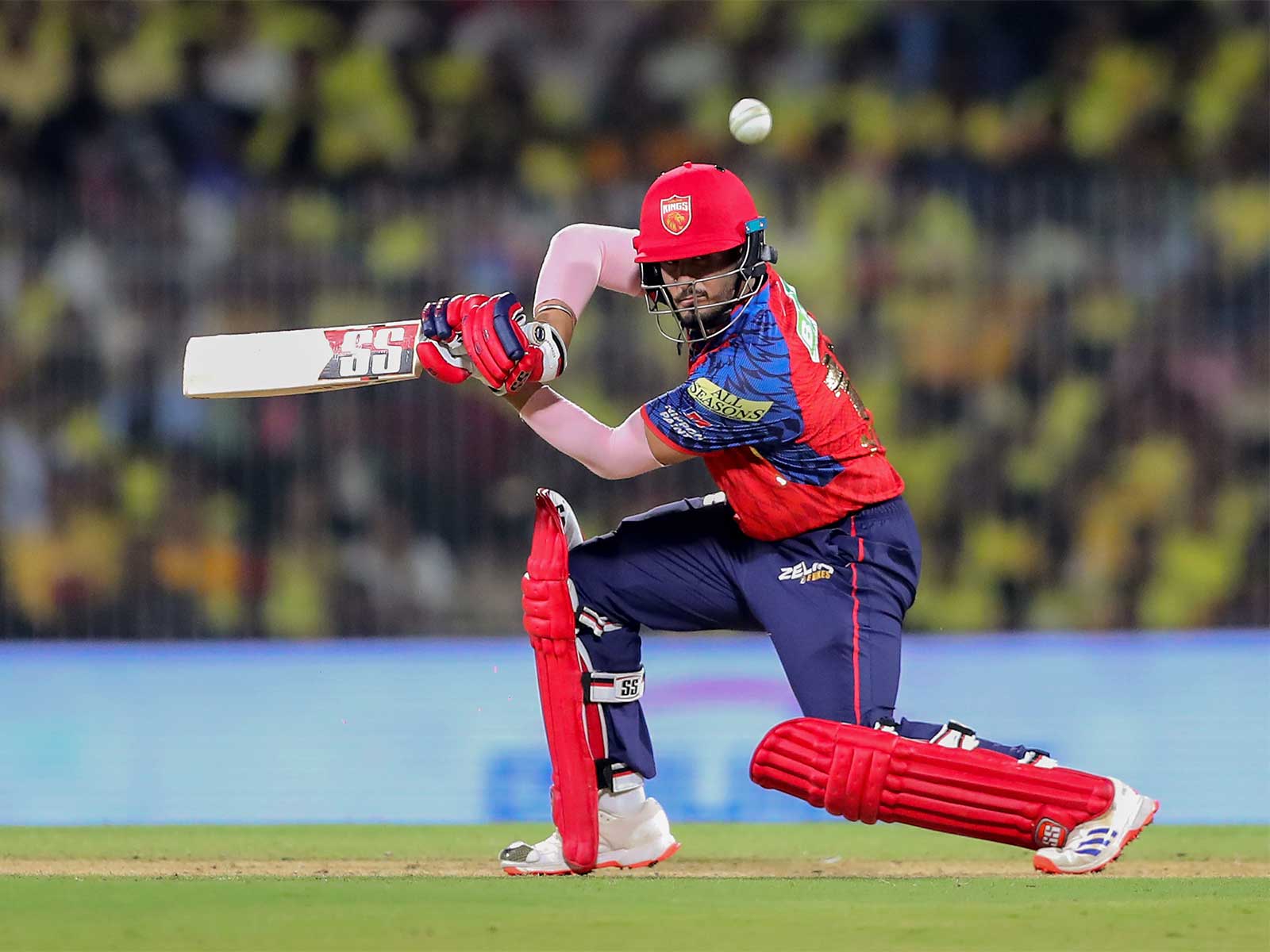 PBKS batter Nehal Wadhera in action (File Photo: ANI)