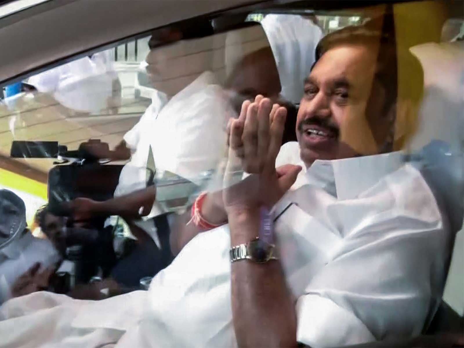 AIADMK chief E. Palaniswami (P