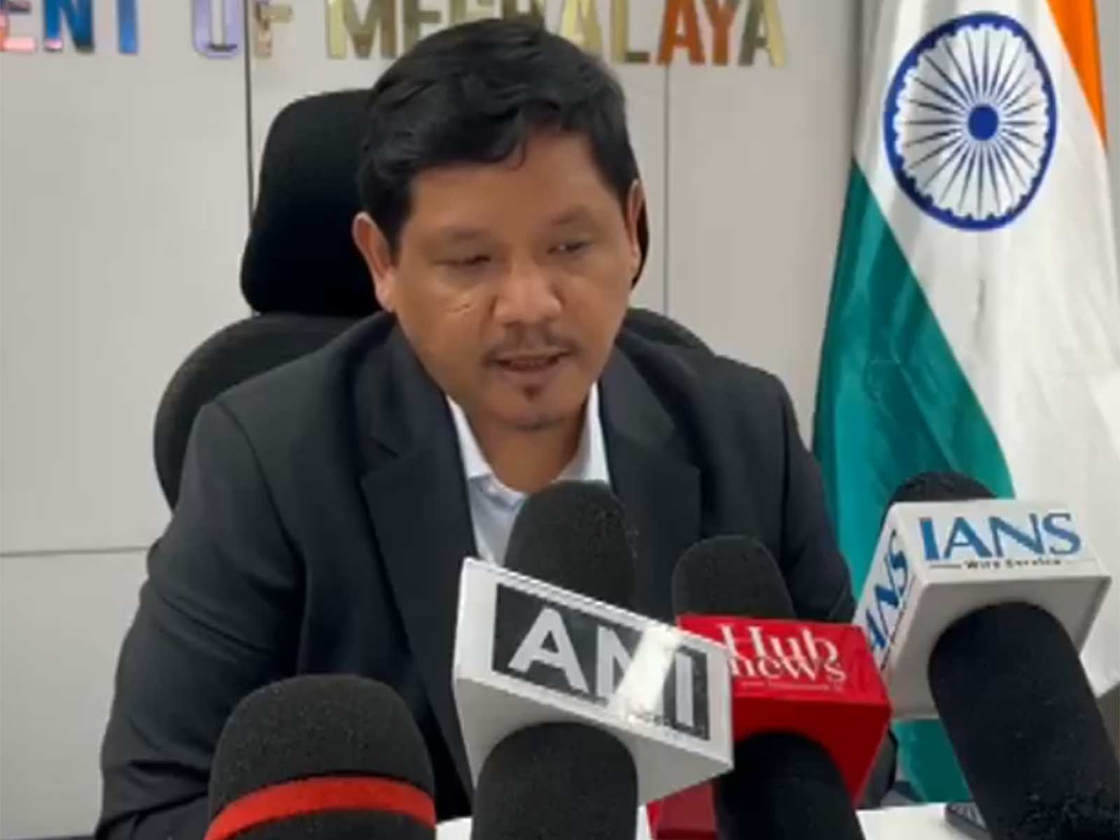 Meghalaya Chief Minister Conrad K Sangma (Photo/ANI)