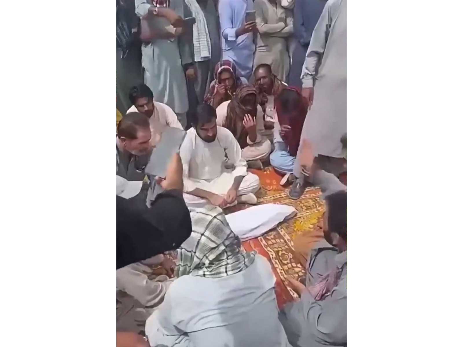 Protests in Surab after alleged air strike on Balochi activists (Photo/@Zara_Baloch26)
