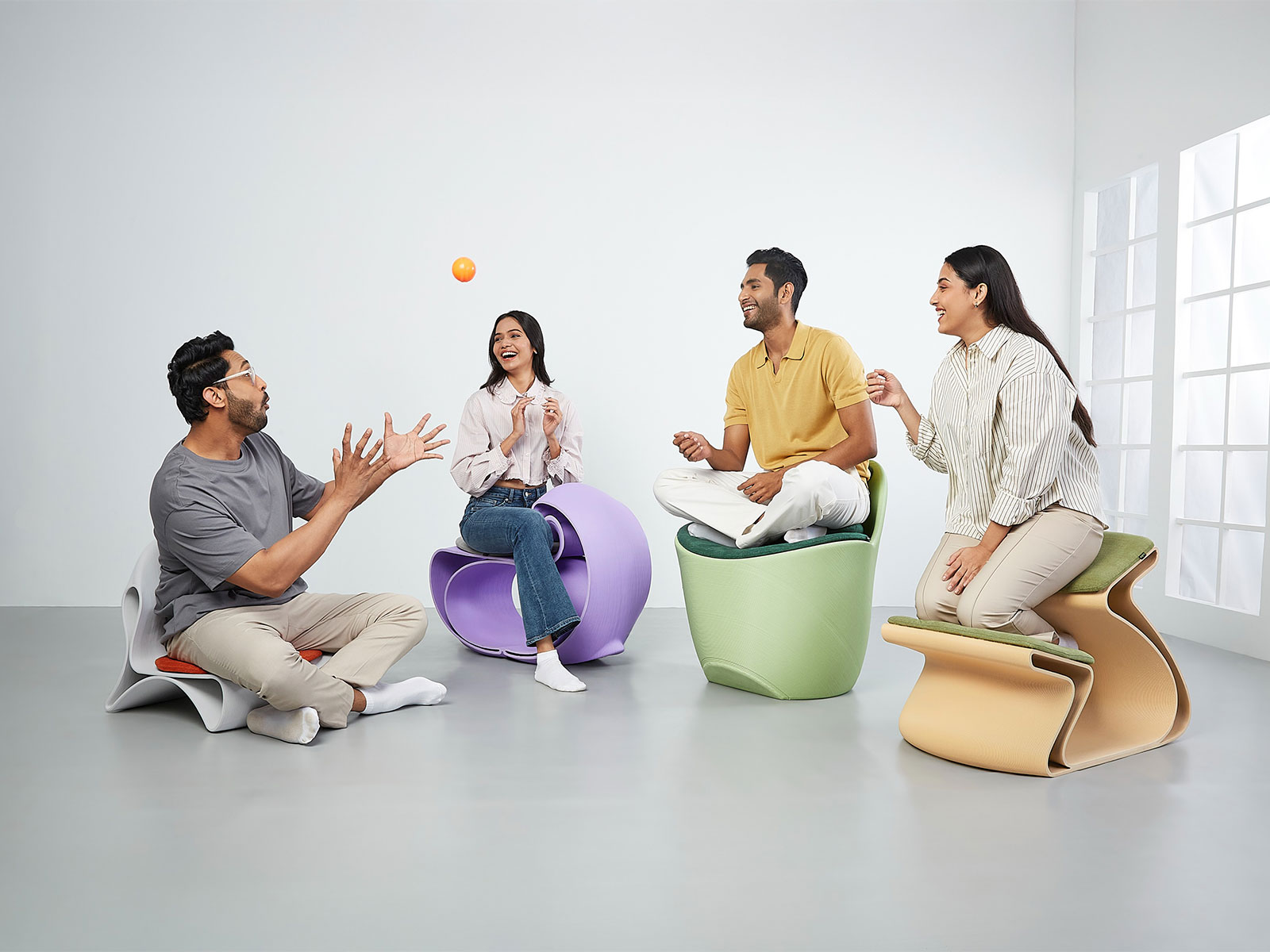  Dyan™, a yoga-inspired collection by Wipro Seating Solutions