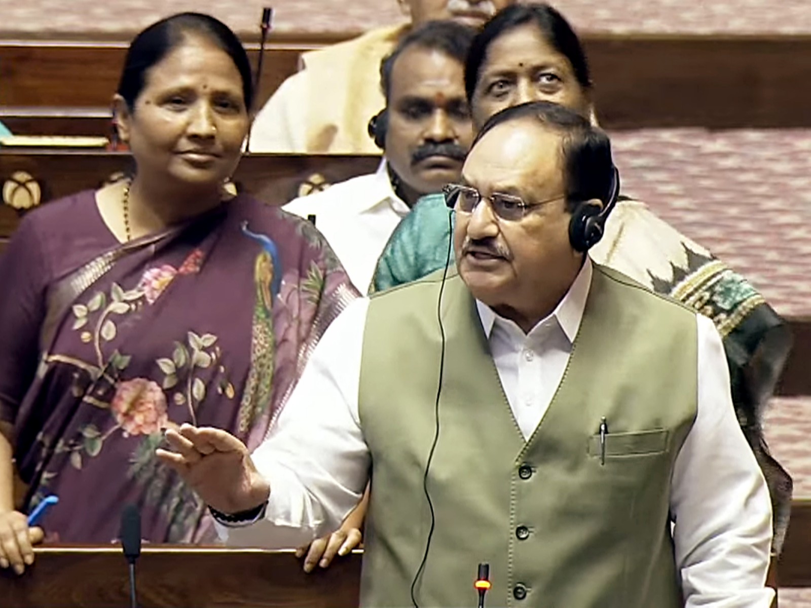 Union Minister JP Nadda (Photo/ANI)