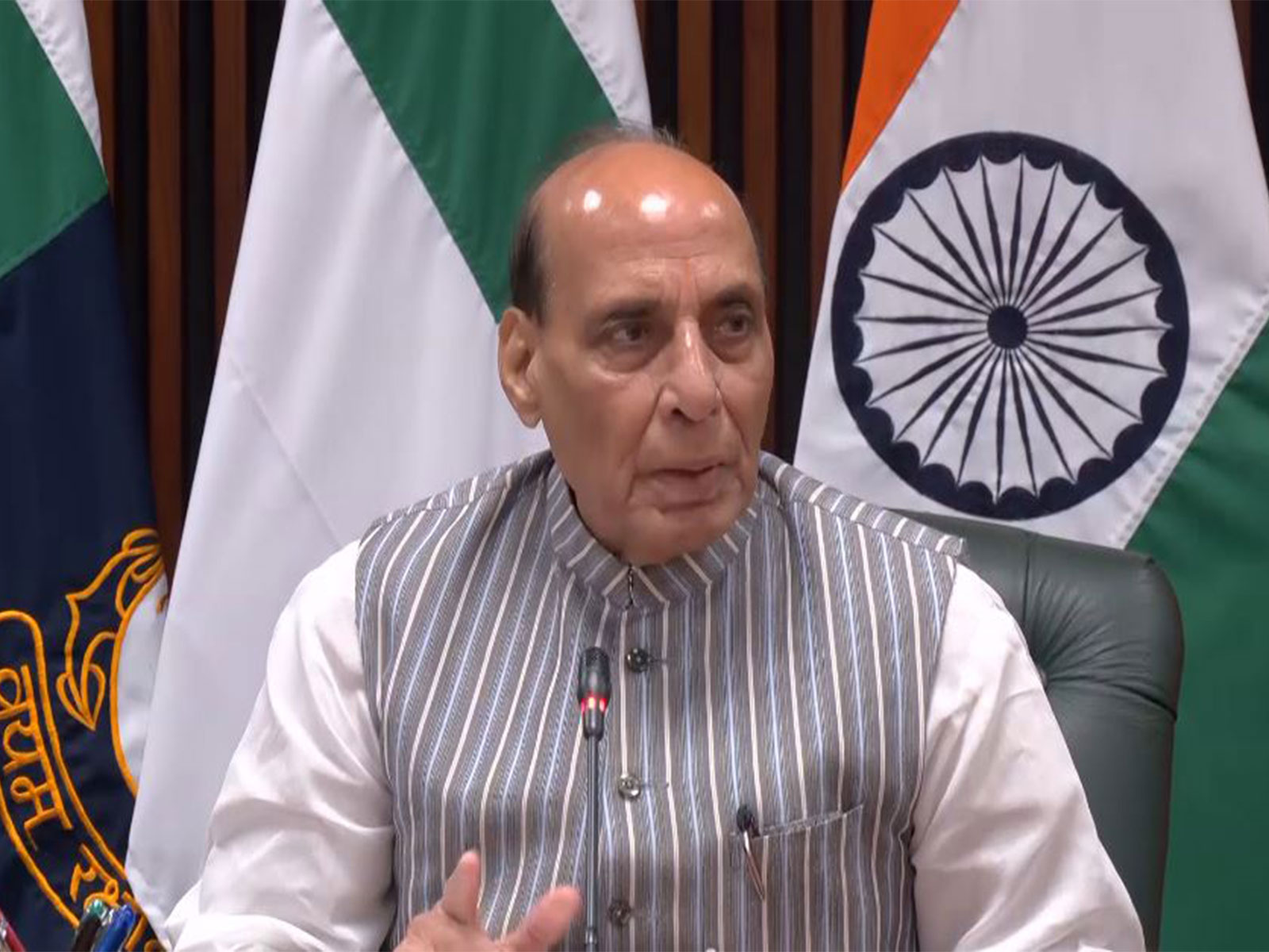 Defence Minister Rajnath Singh (Photo: ANI)