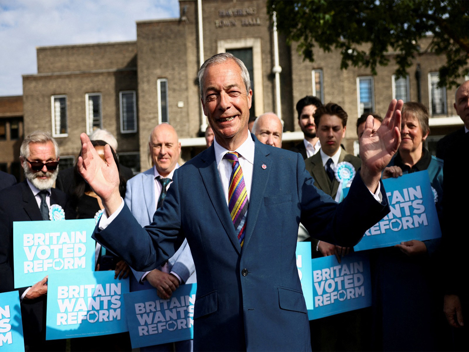 Far-right-populist MP and leader of Reform UK, Nigel Farage (File Photo/Reuters)