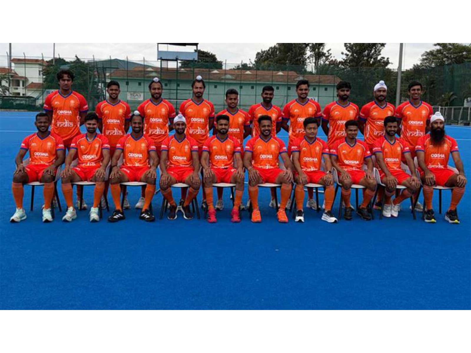 Indian men's hockey team. (Photo: @HockeyIndia X)