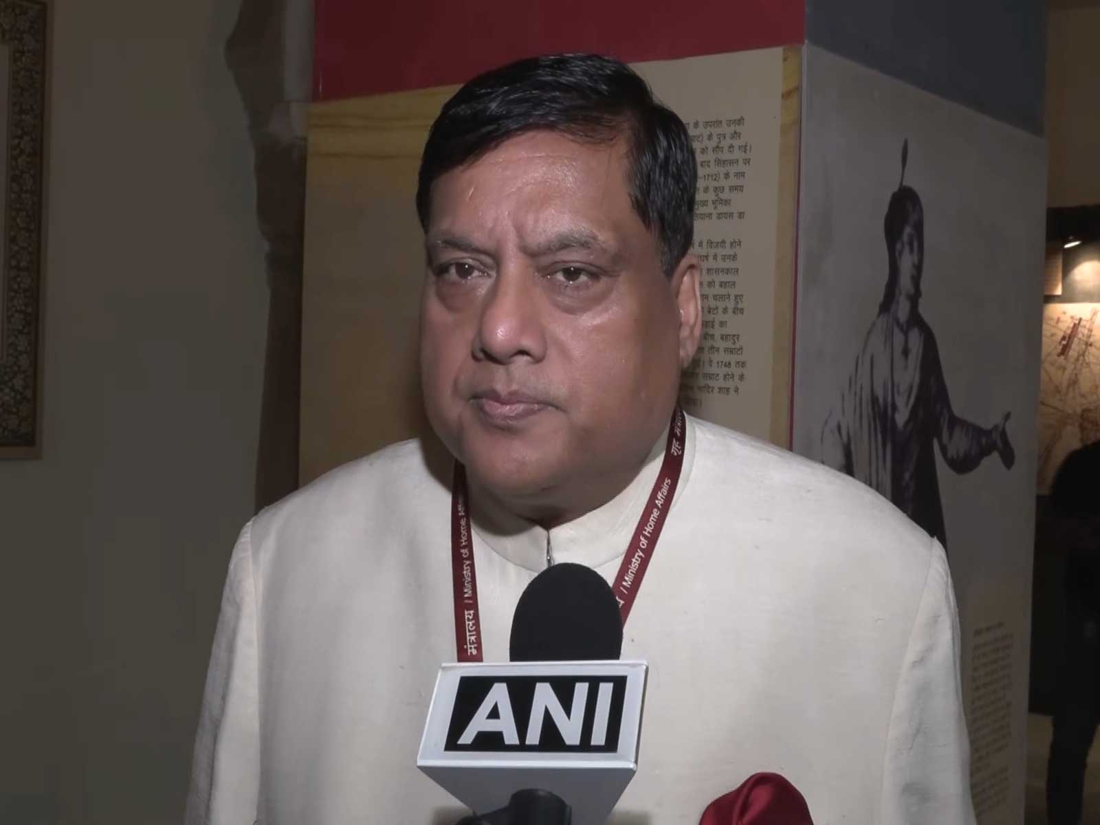 K Mahesh, Secretary of the Art, Culture and Languages Department, Government of Delhi (Photo/ANI)