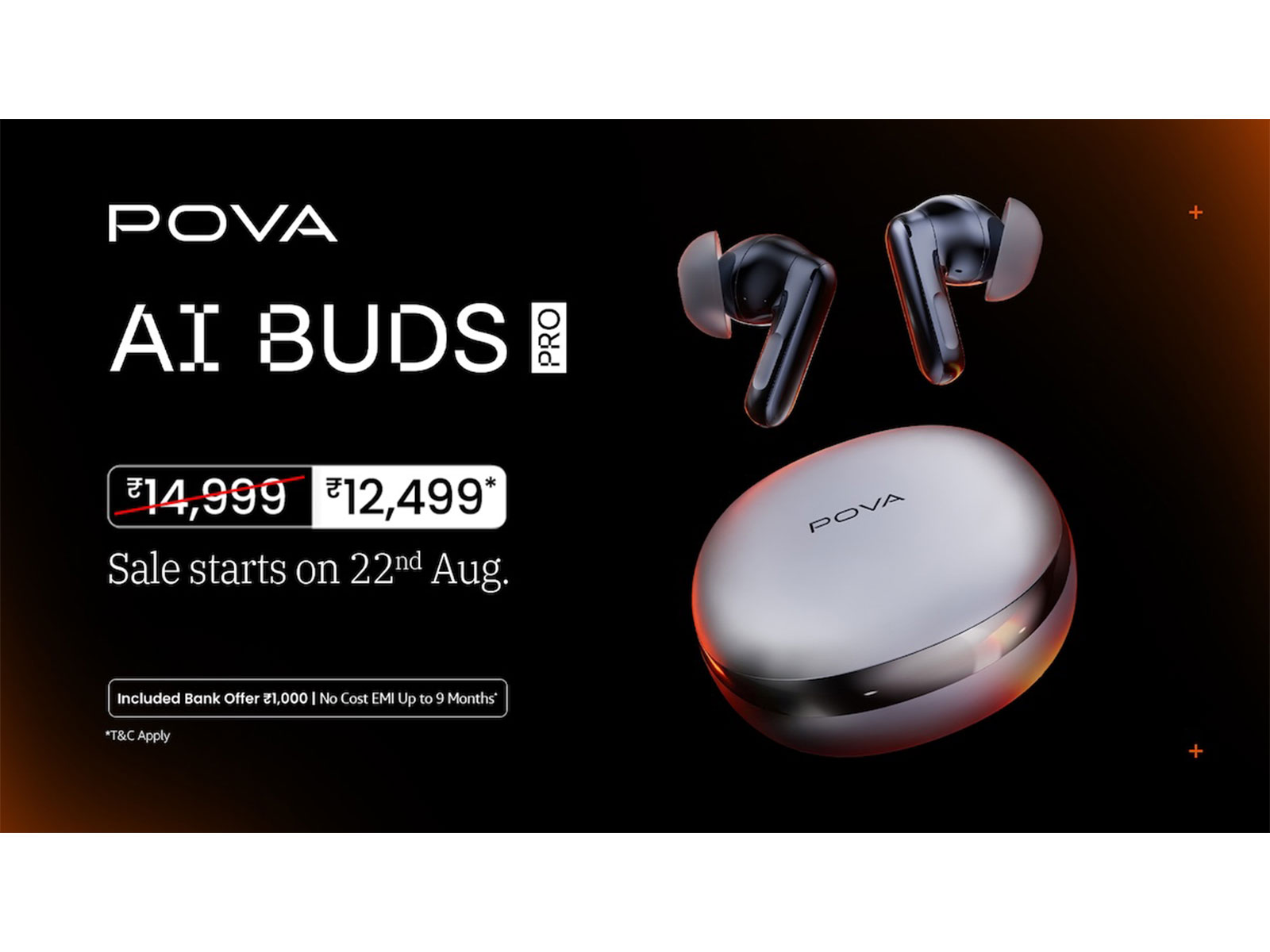 POVA AI Buds Pro officially launches in India, bringing AI-powered note-taking and real-time translation.