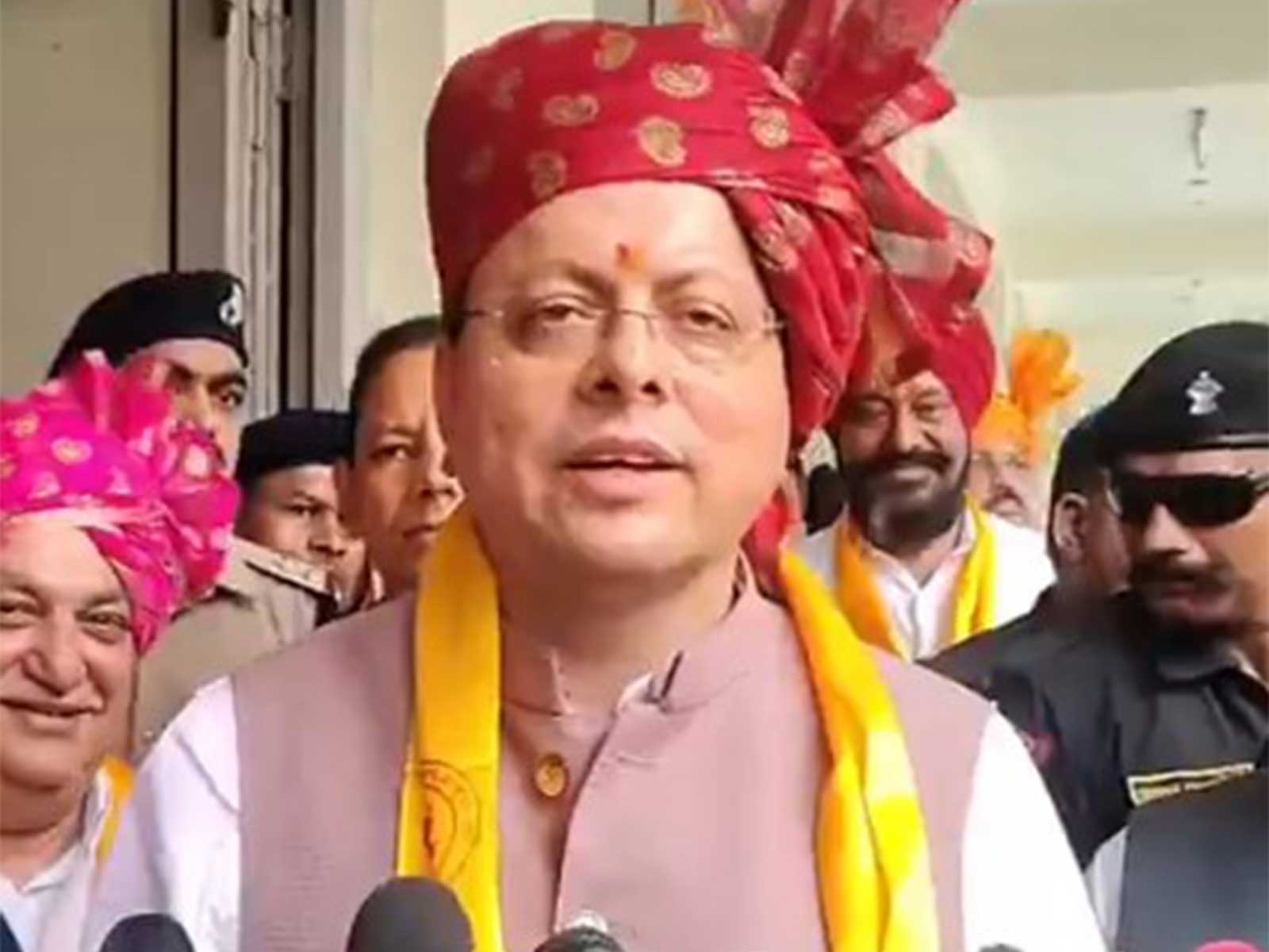 Uttarakhand Chief Minister Pushkar Singh Dhami (Photo/ANI)