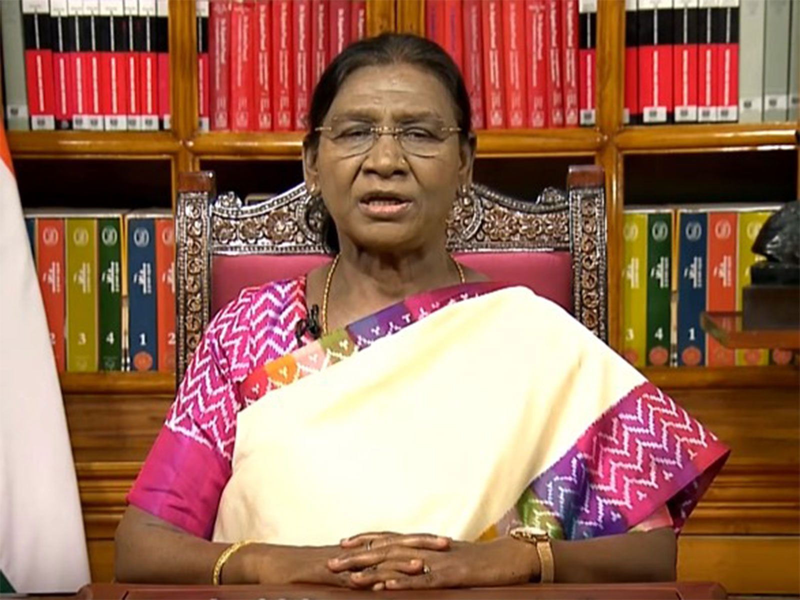President Droupadi Murmu (Photo/ANI)