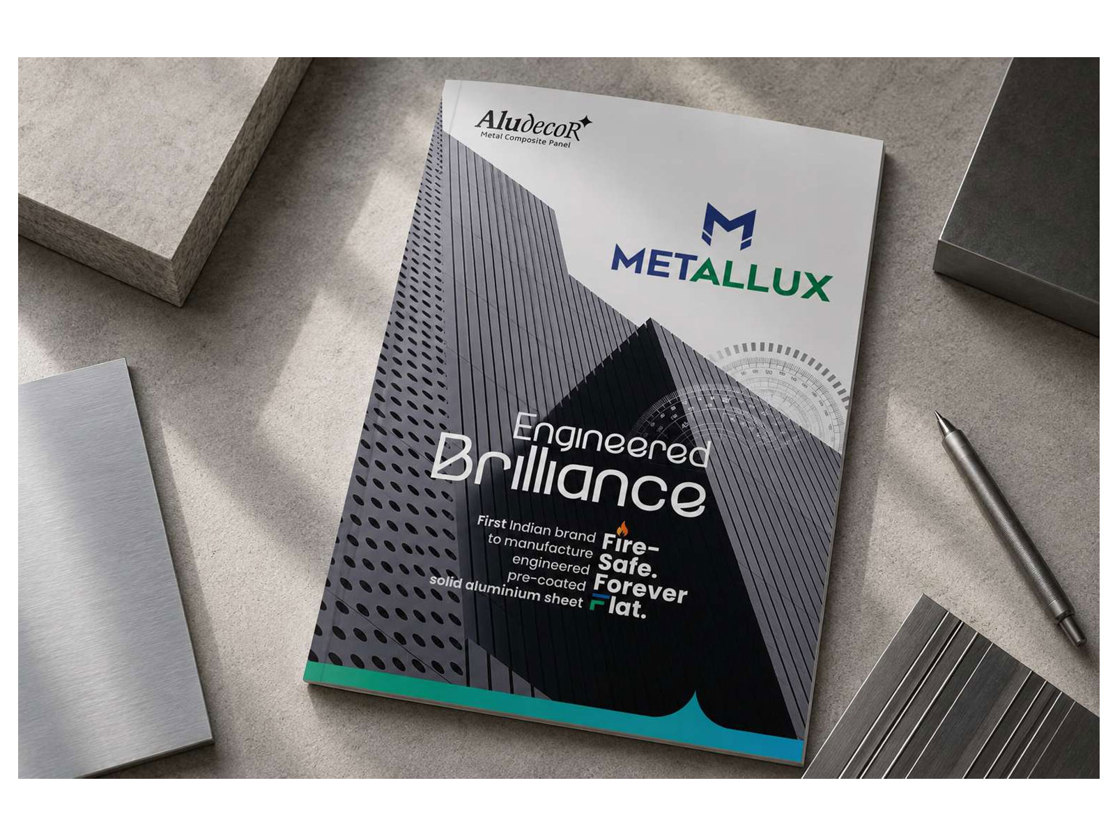 Aludecor launches Metallux, Its engineered pre-coated solid aluminum sheet
