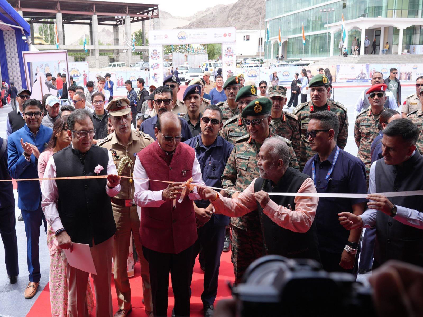 Ladakh LG Vinai Kumar Saxena inaugrated Ladakh Book Festival (Photo/LadakhGovernment)