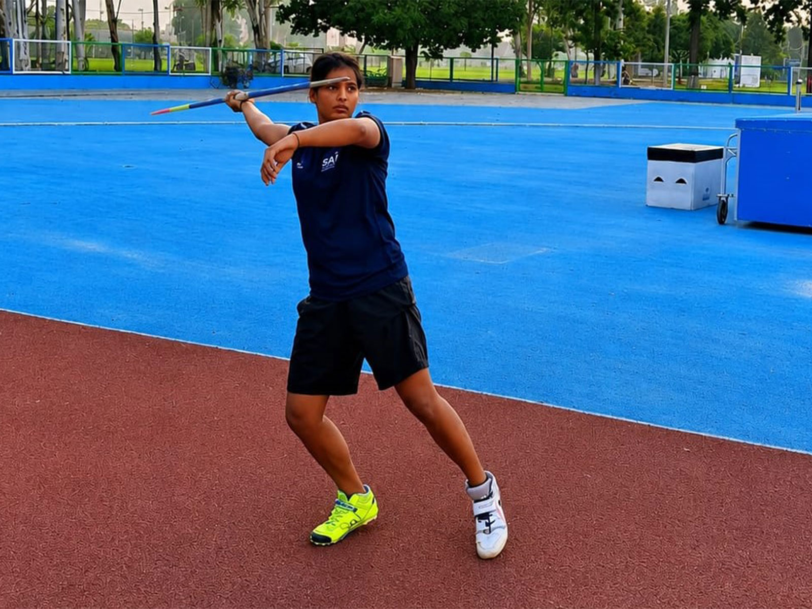 Indian Javelin thrower Shilpa Kumari. (Photo: SAI Media)
