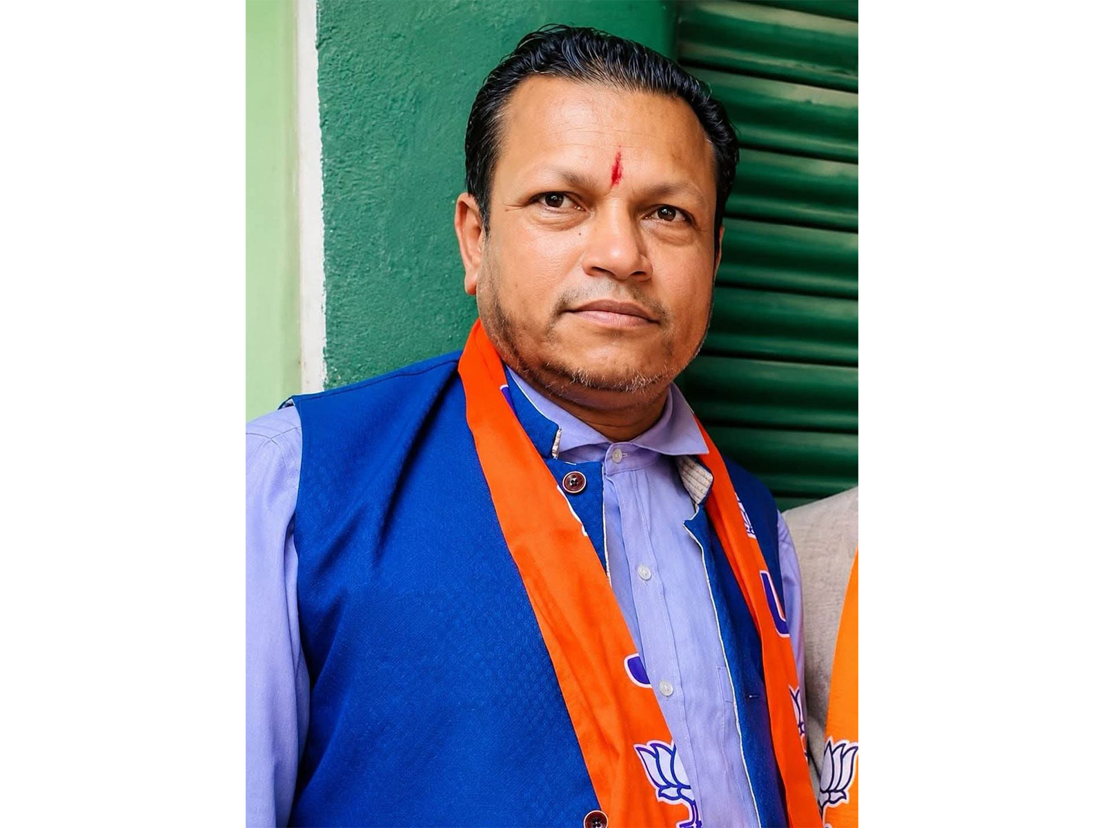 Bikash Dhar, a local BJP leader and social worker (Photo/ANI)
