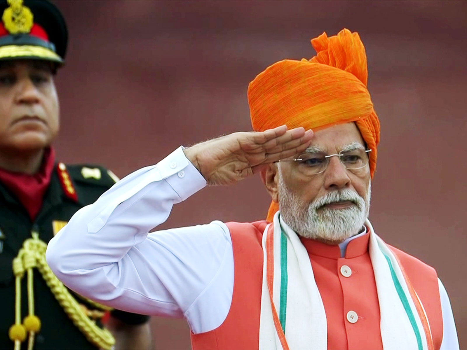 Prime Minister Narendra Modi at the ramparts of Red Fort on 79th Independence Day (File photo/ANI)