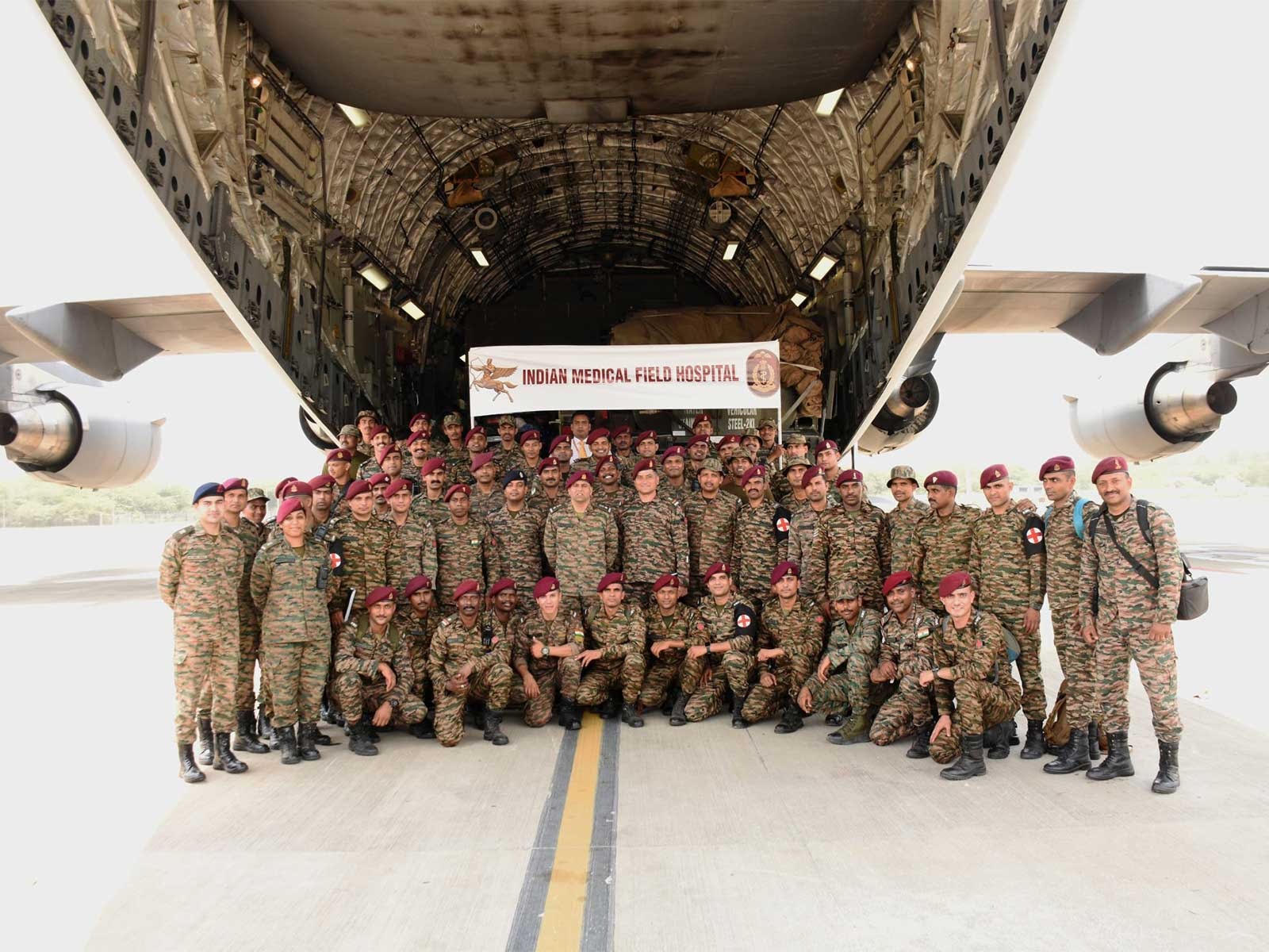 Indian Army medical contingent deployed to Venezuela (Photo/ X@ADGPI)