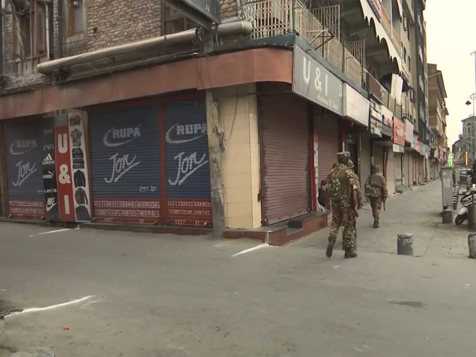Visuals from Srinagar (Photo/ANI)