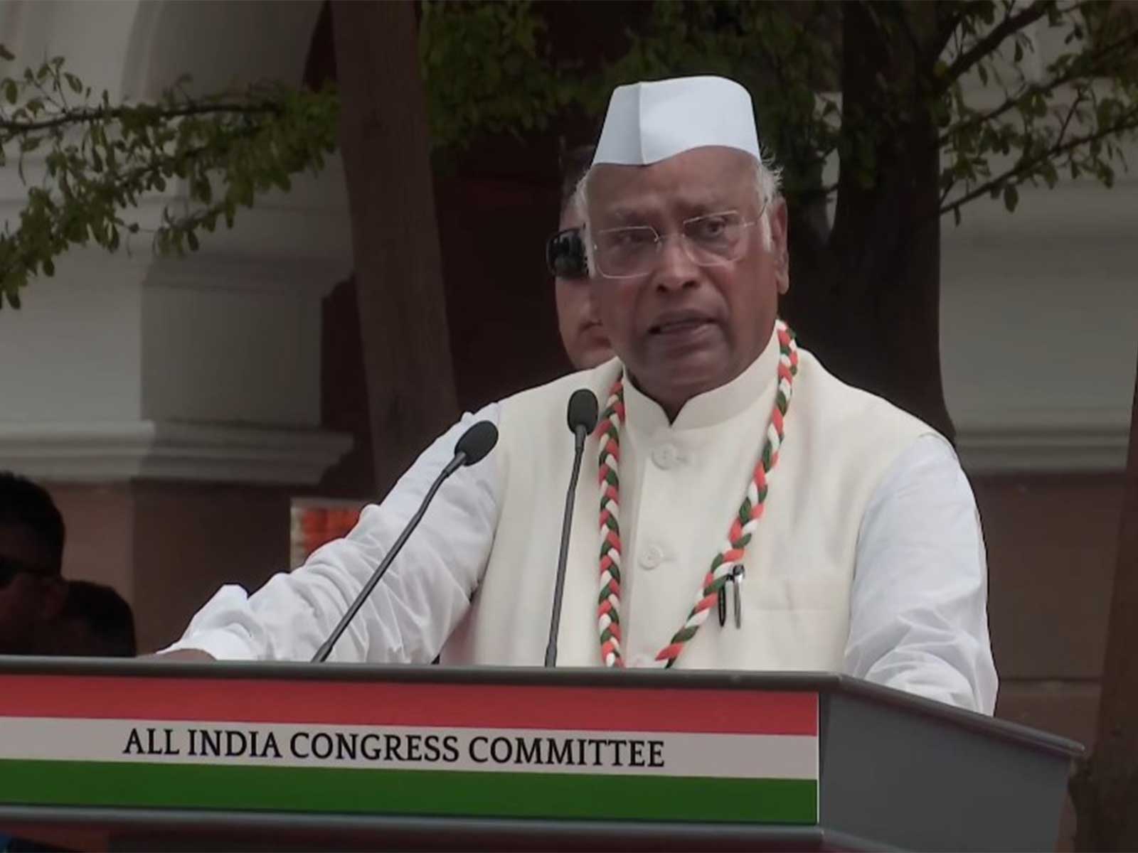 Congress president Mallikarjun Kharge (Photo/ANI)
