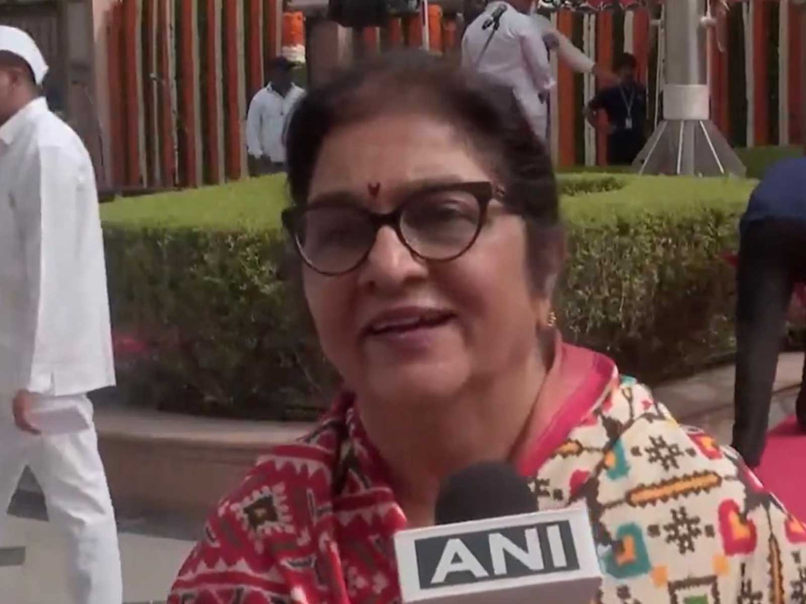 Congress MP Rajani Patil (Photo/ANI)