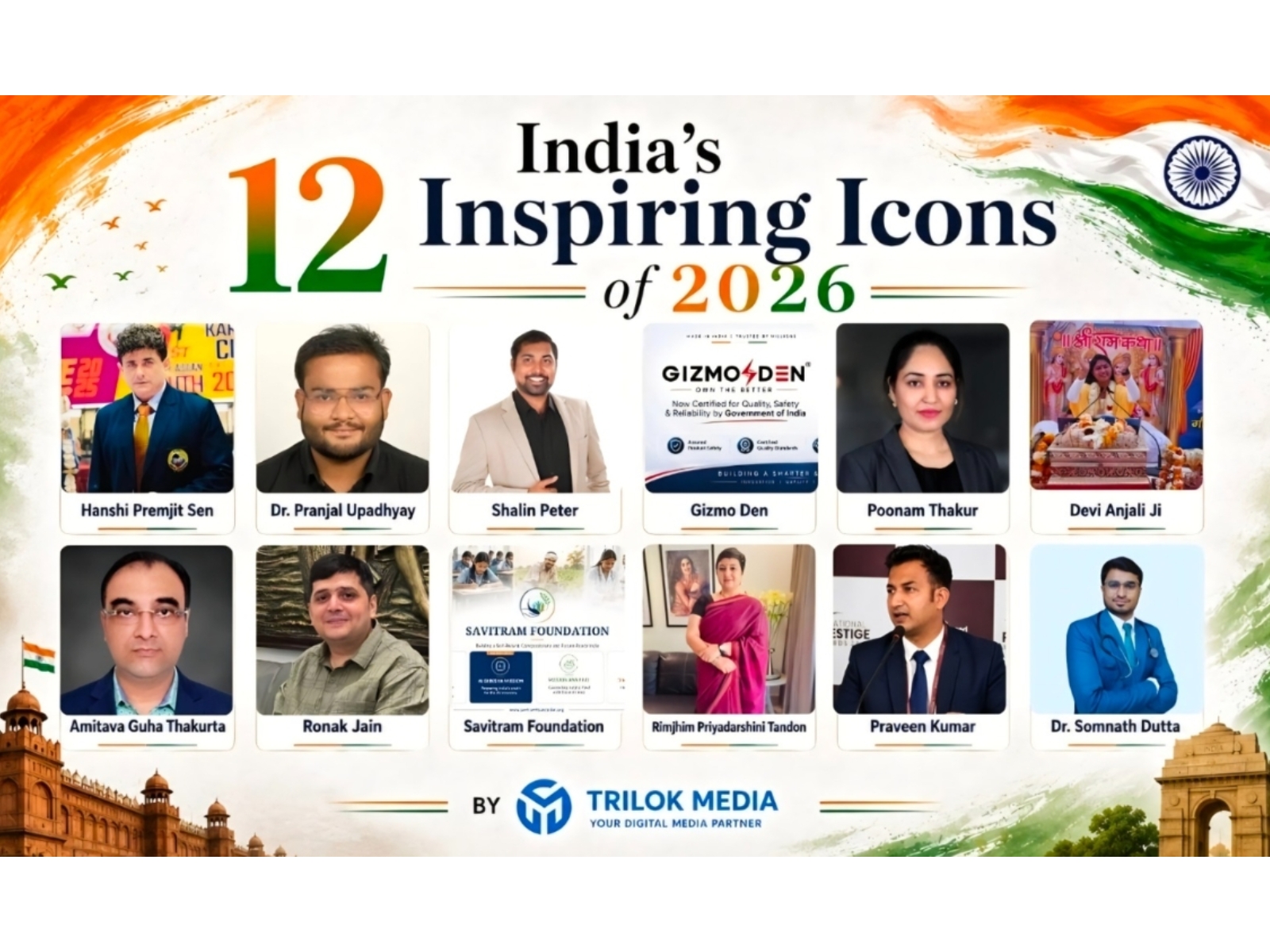 India's 12 Inspiring Icons of 2026