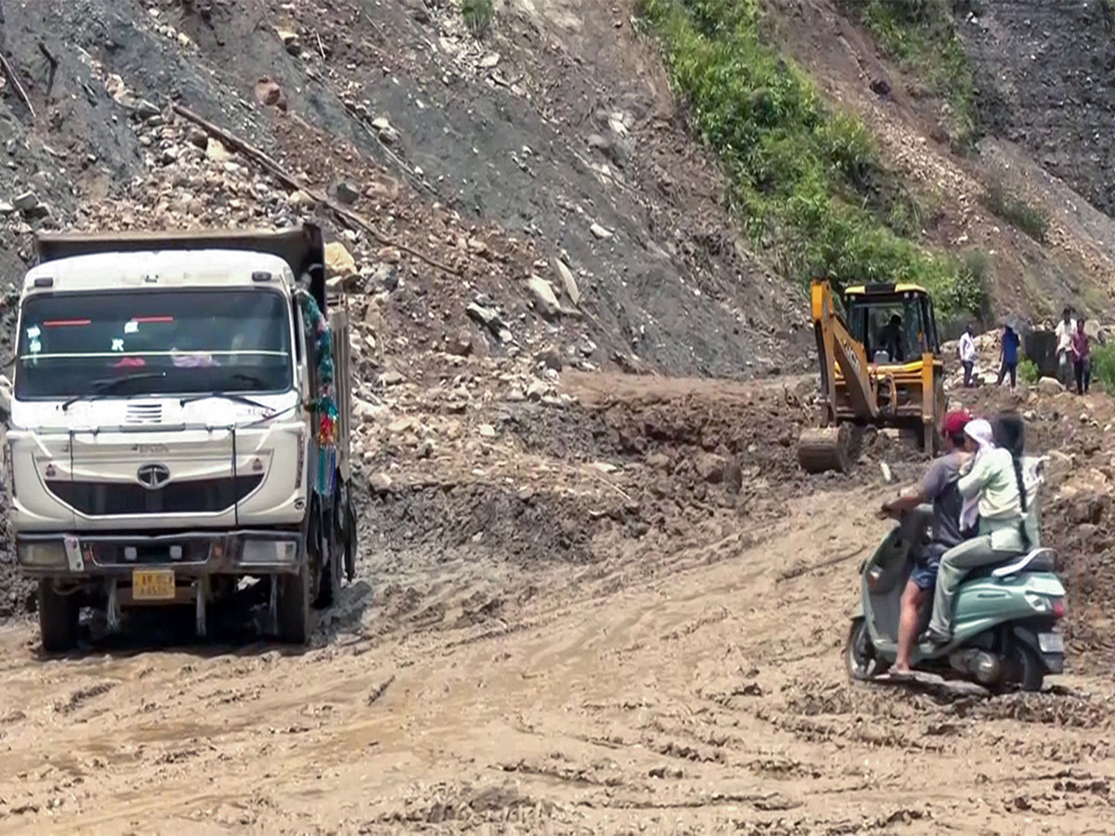 Landslide in Arunachal Pradesh (File Photo/ANI)