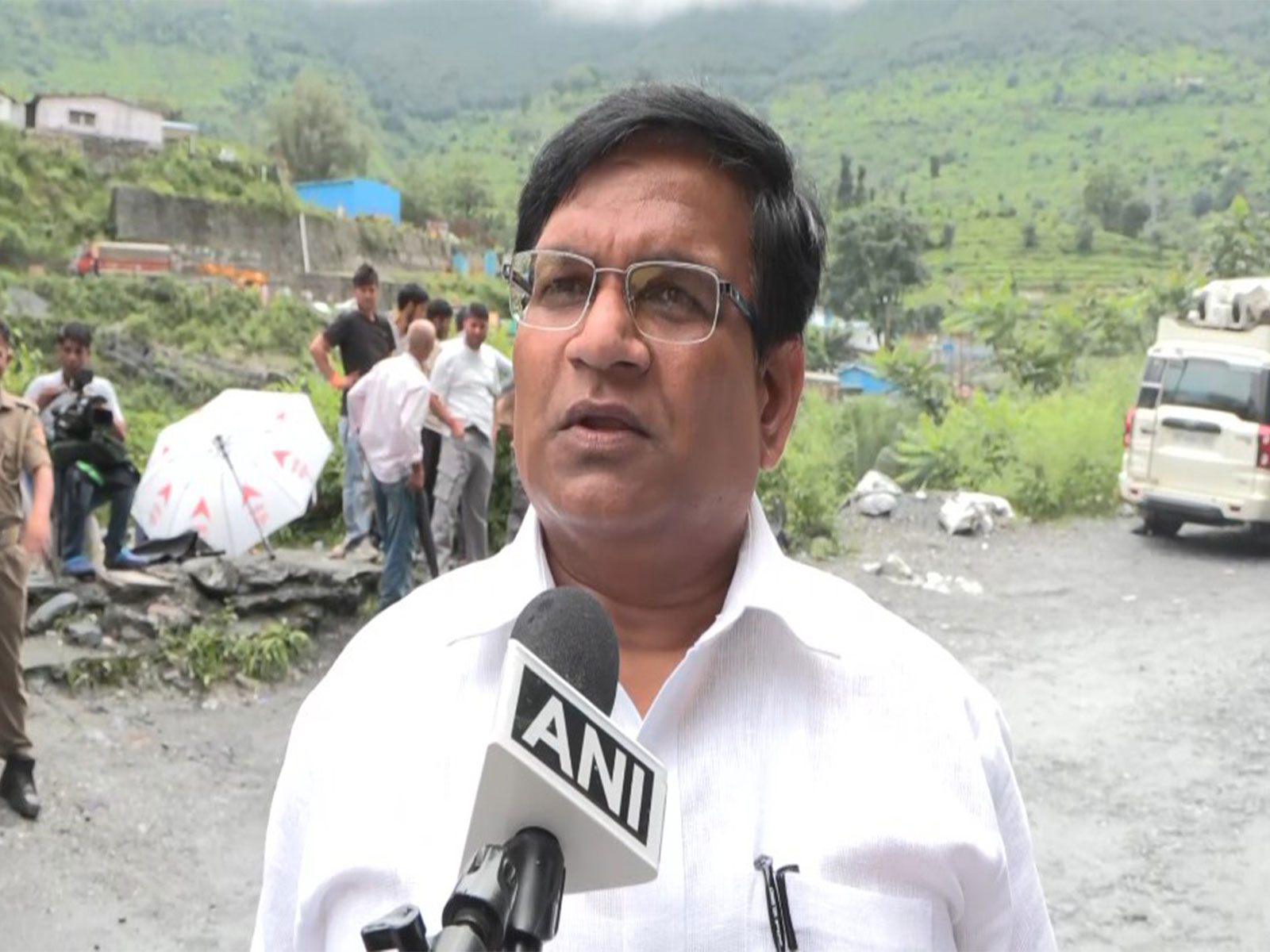 Chamoli Additional District Magistrate (ADM) Vivek Prakash (Photo: ANI)