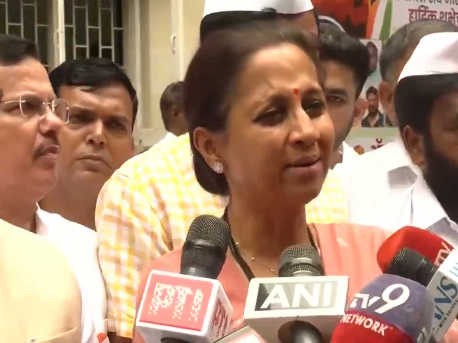NCP (SP) MP Supriya Sule (Photo/ANI)