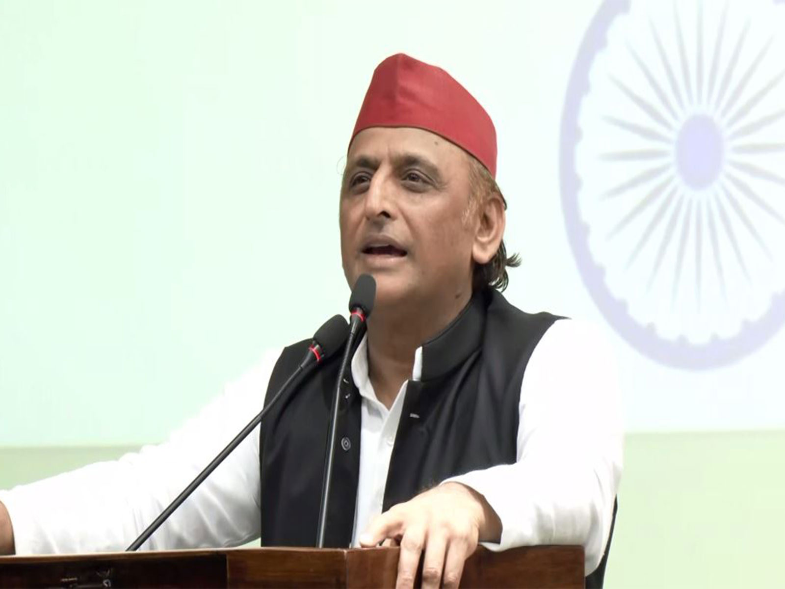 Samajwadi Party (SP) chief Akhilesh Yadav (Photo/ANI)