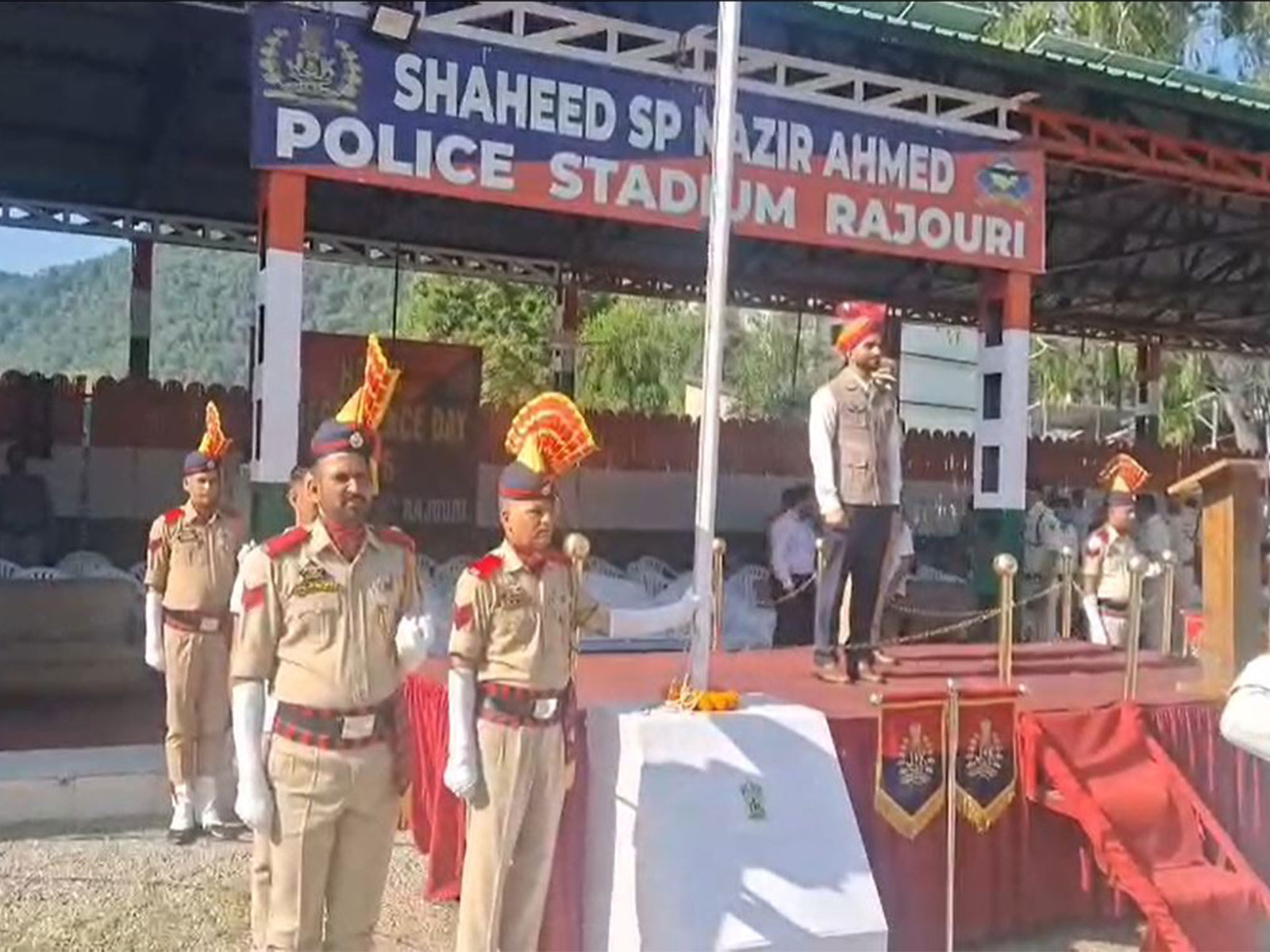 Independence Day celebration in Rajouri (Photo/ANI)