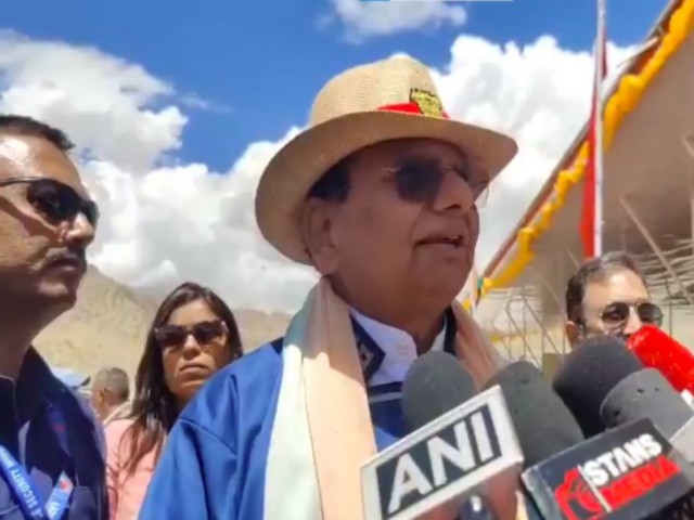 Ladakh LG, Vinai Kumar Saxena (Photo: ANI)