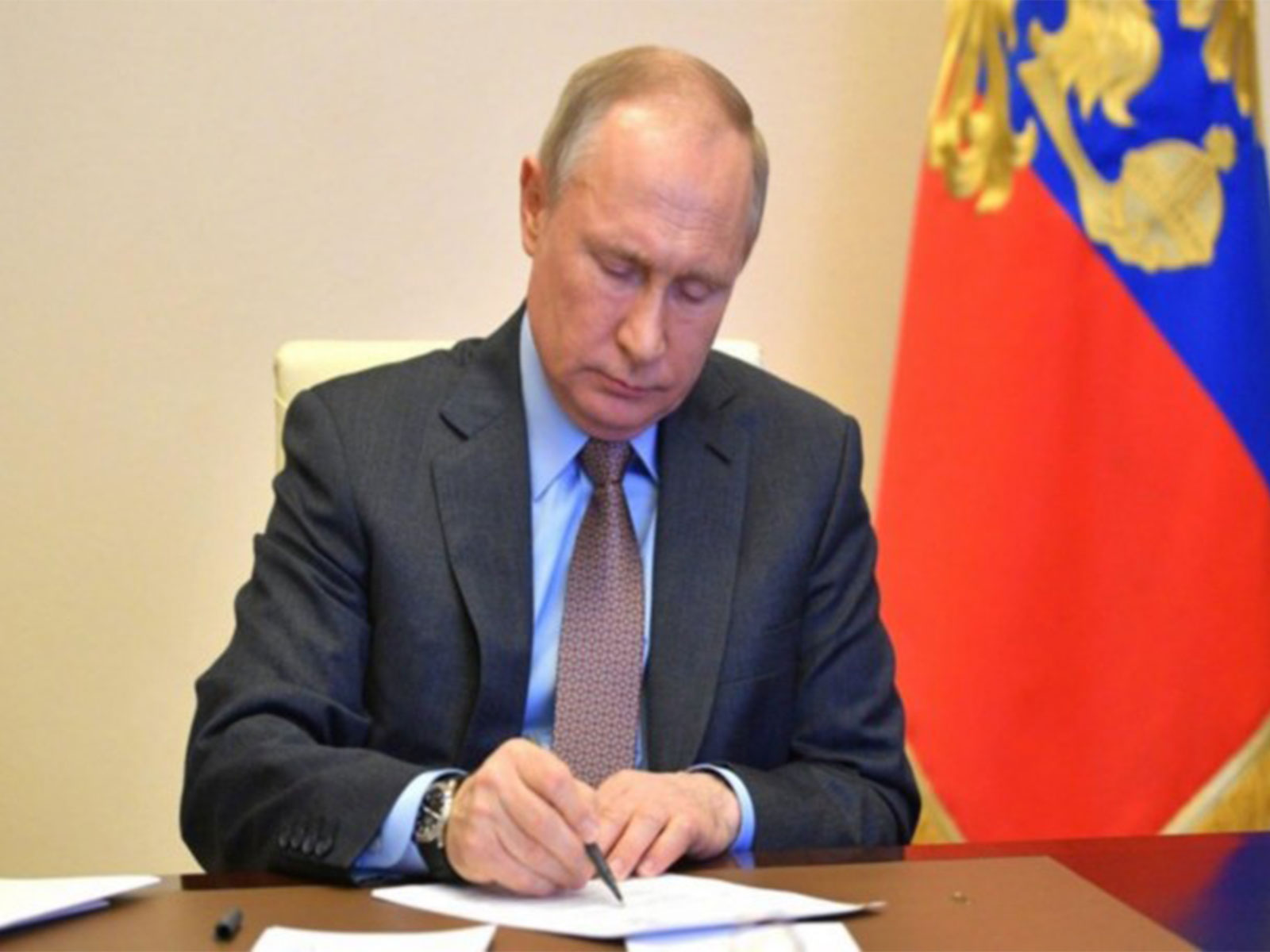 Russian President Vladimir Putin greets India on 80th Independence Day (Photo/X/@mfa_russia)