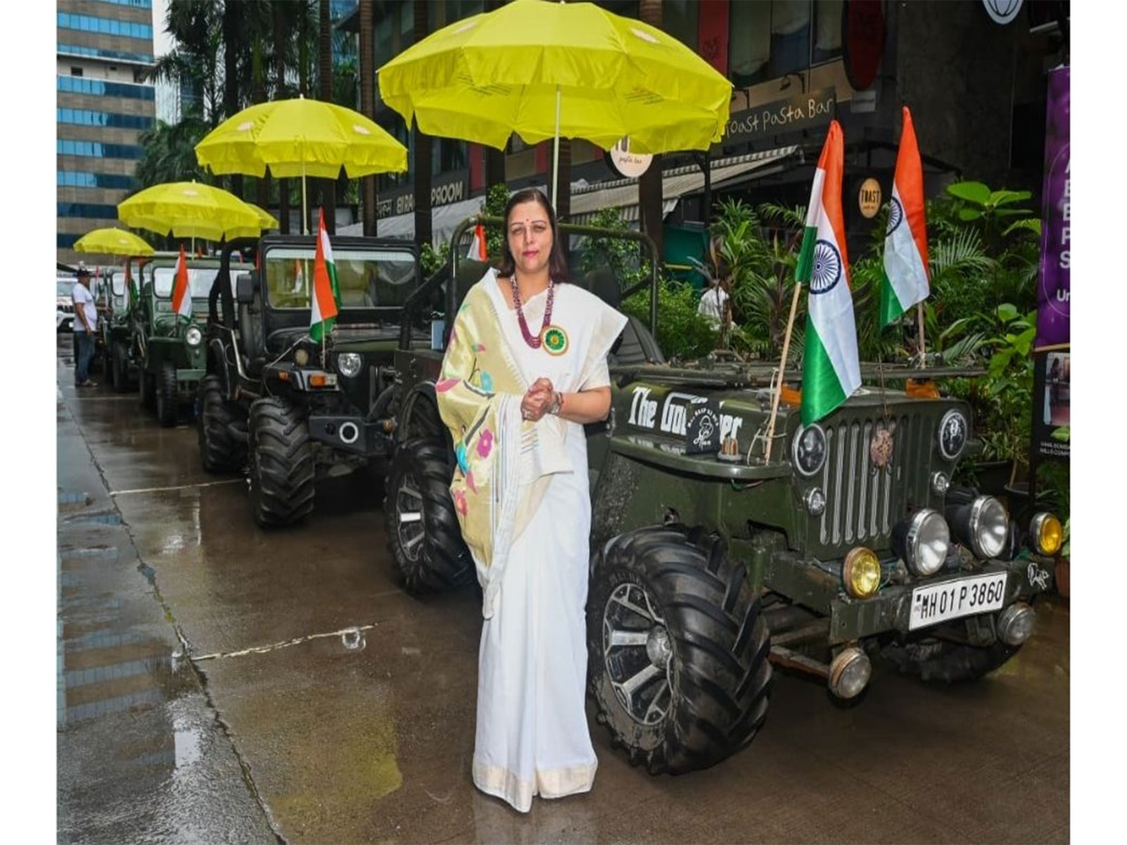 Nidarshana Gowani Leads Tiranga Rally, Celebrating the Spirit of Patriotism and Unity
