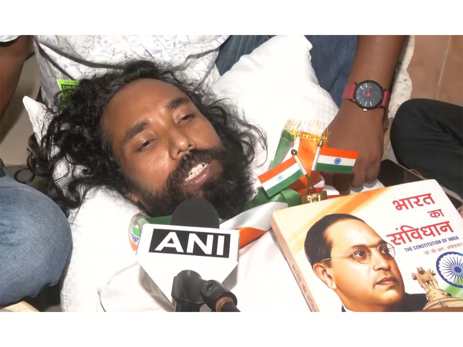 Student leader Devendra Nath Mahto (Photo/ANI)