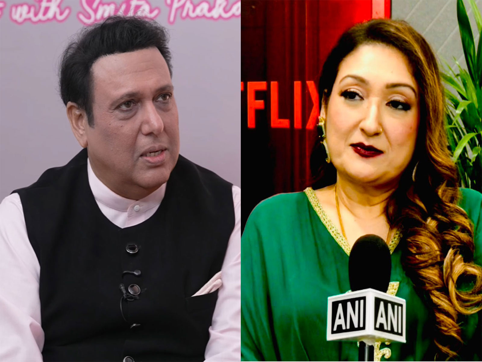 Govinda, Sunita Ahuja (File photo/ANI)
