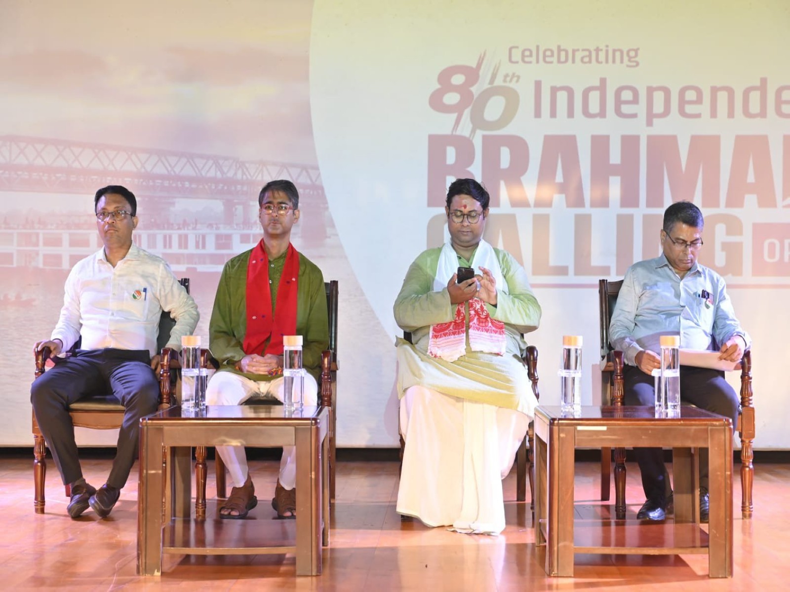 The fourth 'Brahmaputra Calling' Open India Quiz on Independence Day in Guwahati (Photo/@iwai_assam)