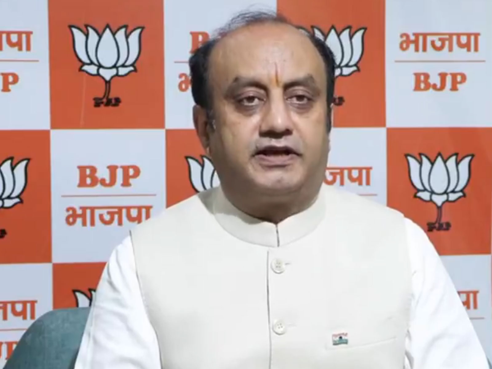 BJP MP Sudhanshu Trivedi (Photo/ANI)